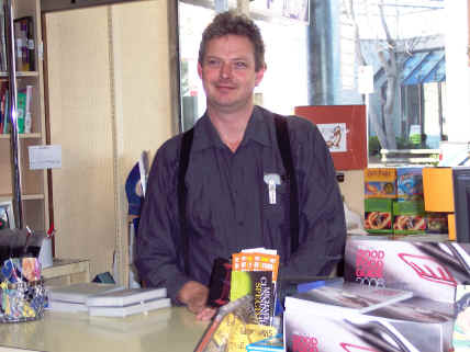 Owner and operator Tim Warmington